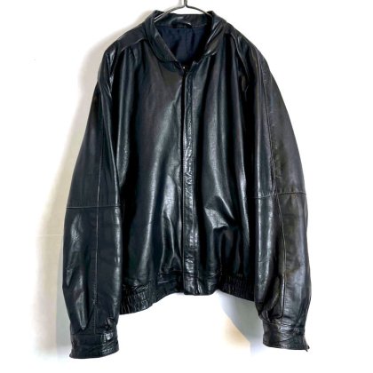  ΡSADDLERYۥơ 쥶㥱åȡ1980's-Vintage Leather Jacket