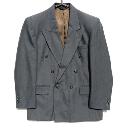  ΡJOHN CLARENDON- Made In USAۥơ ֥֥쥹 ơ顼ɥ㥱åȡ1980's-Vintage Double Breasted Jacket
