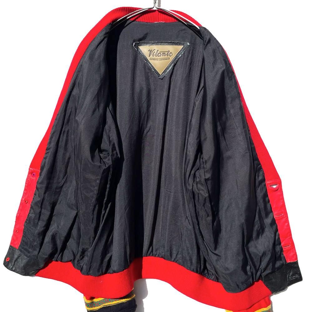 VILANTO Authentic Leather Wear】ヴィンテージ レザー&ニット