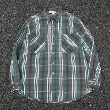  Ρơ L/S åȥͥ ġBIG MACۡ1990's-Green Plaid