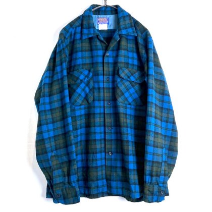  ΡڥɥȥPENDLETONۥơ 롼ץ顼 륷ġ1970's-Vintage  Loop Collar Wool Shirt