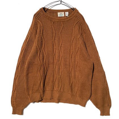  ΡVAN HEUSENۥơ åȥͥ ֥˥åȡ1990's-Vintage CrewNeck Cable Knit