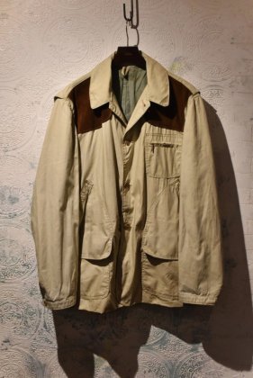  Ρus 1960s cotton  suede hunting jacket