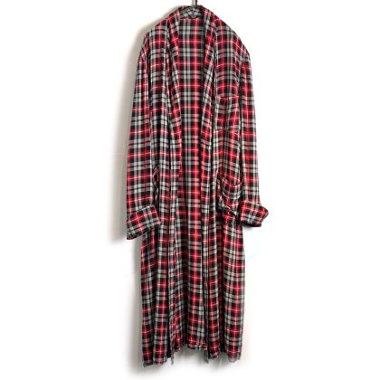 古着 通販　ヴィンテージ レーヨンガウン【1960's-】Vintage Rayon Plaid Robe
