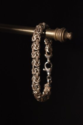  ΡItaly vintage silver chain bracelet ơ С  ֥쥹å 