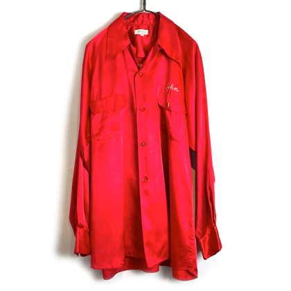  ΡBencoe co.ۥơ 졼󥵥ƥ󥷥ġ1950's-Vintage Rayon Satin Shirt
