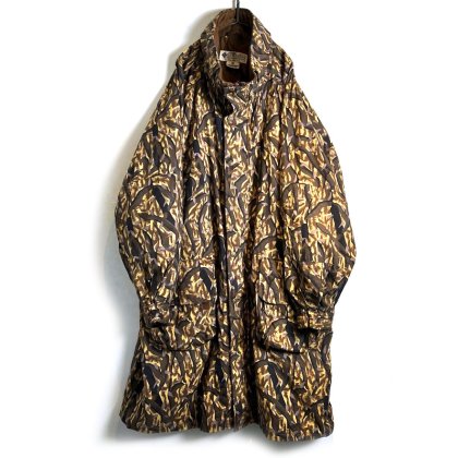  ΡColumbiaۥơ ե顼女ȡ1990's-Vintage Big Silhouette Camouflage Coat