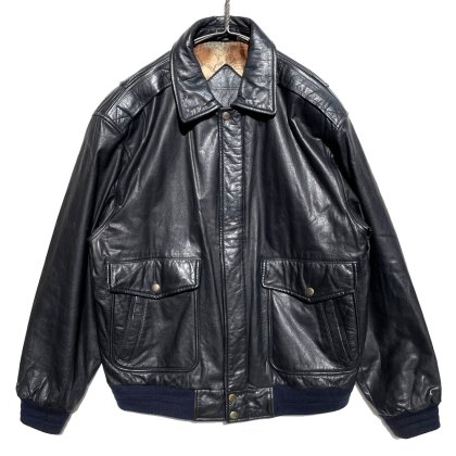  ΡROUNDTREE&YORKEۥơ A-2 쥶㥱åȡ1990's-Vintage Type A-2 Leather Jacket