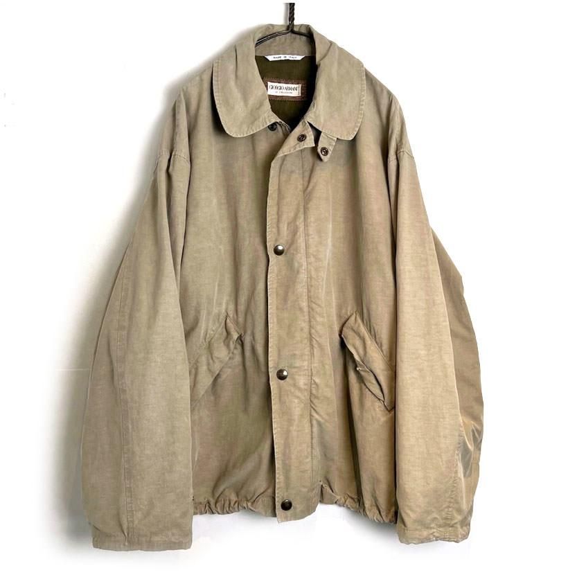 GIORGIO ARMANI】ヴィンテージ ジップアップジャケット【1990's