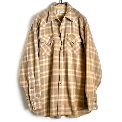  ΡڥɥȥPENDLETONۥơ  륷ġ1970's-Vintage Wool Western Shirt