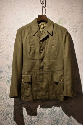  ΡJapanese 1940s wool gabardine jacket