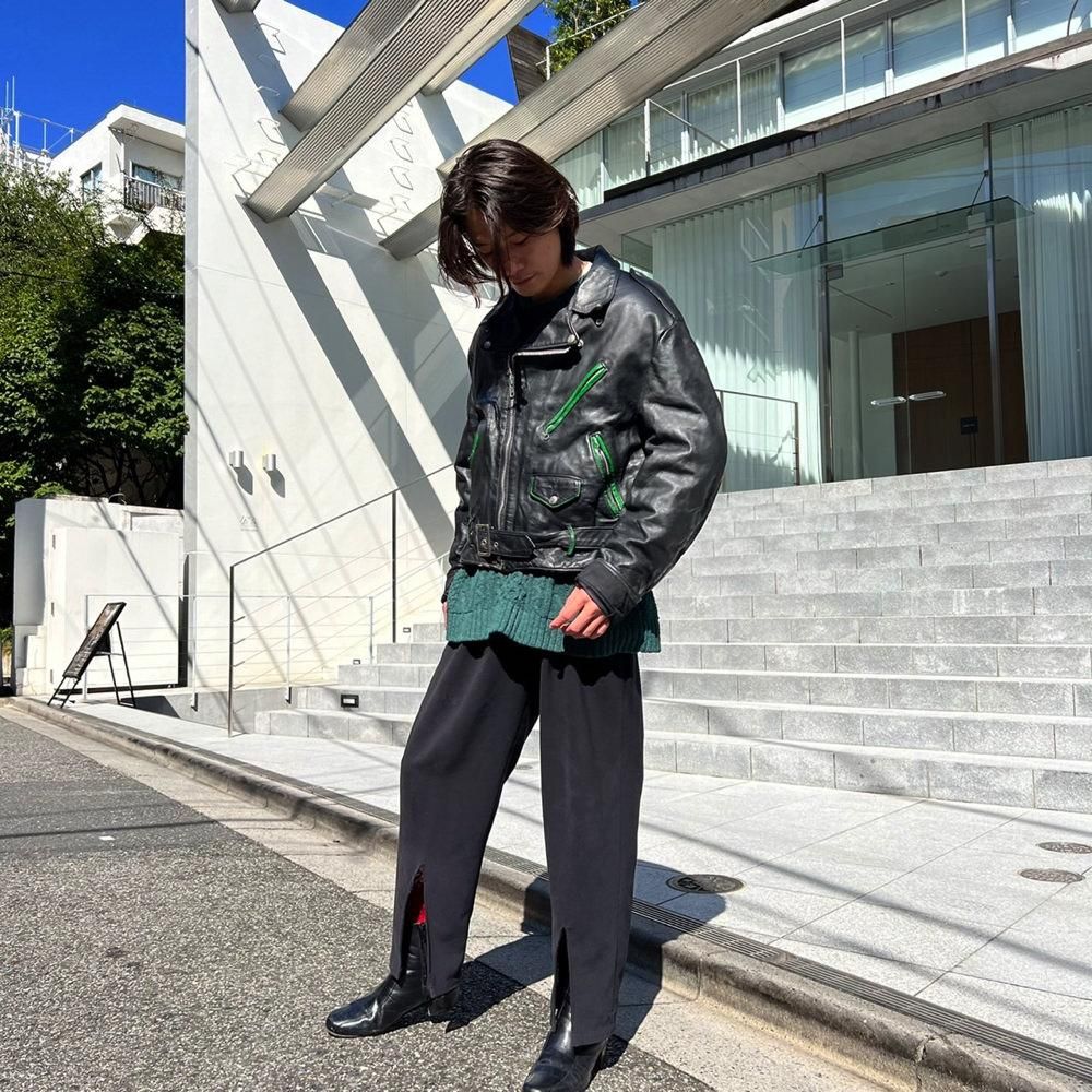 ダブル ライダースジャケット schott 80〜90年代　ビンテージ 80〜90年代 ビンテージ USA製 後期バイカーズタグ Perfect by