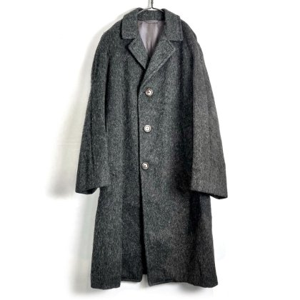  ΡLodenۥơ  㥮إ ơ顼 륳ȡ1960's-Vintage Shaggy Hair Wool Tailored Coat