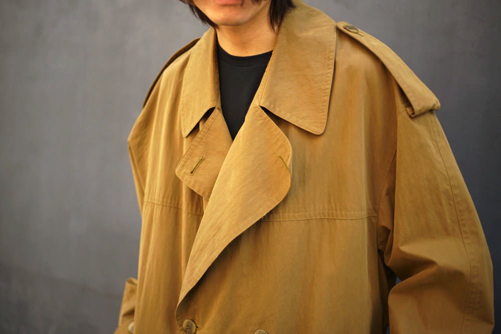 【SANYO - Made In USA】 ヴィンテージ トレンチコート【1990's-】Vintage Trench Coat