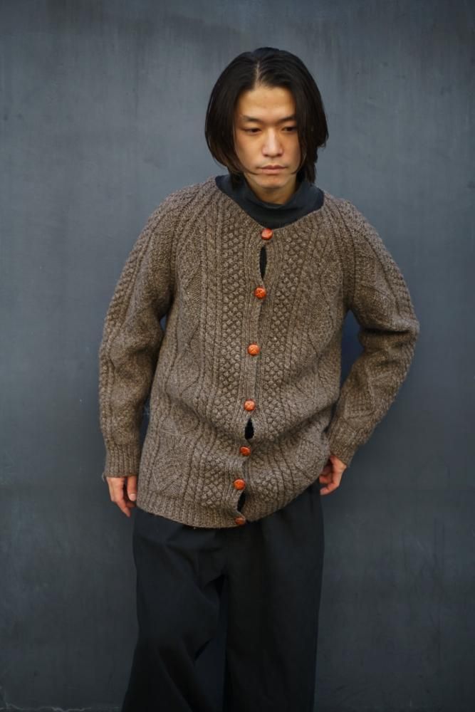 Curensology(カレンソロジー) ハンドニット アランカーディガン ハンド