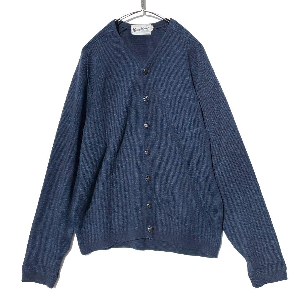 【Kaso Knit】ヴィンテージ ニットカーディガン【1960's-】Vintage Knit Cardigan