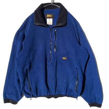  ΡREI - Made In USAۥơ ץ륪С ե꡼㥱åȡ1990's-Vintage Pullover Fleece Jacket