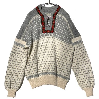  Ρơ Υǥåѥ ץ륪С˥åȡ1970's-Vintage Nordic Sweater