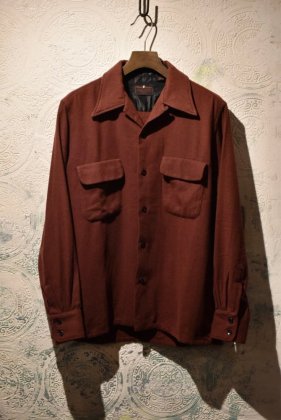  Ρus 1960~70s wool shirt