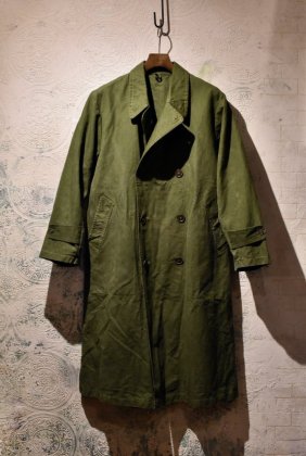  ΡJapanese 1950s~ cotton rain coat