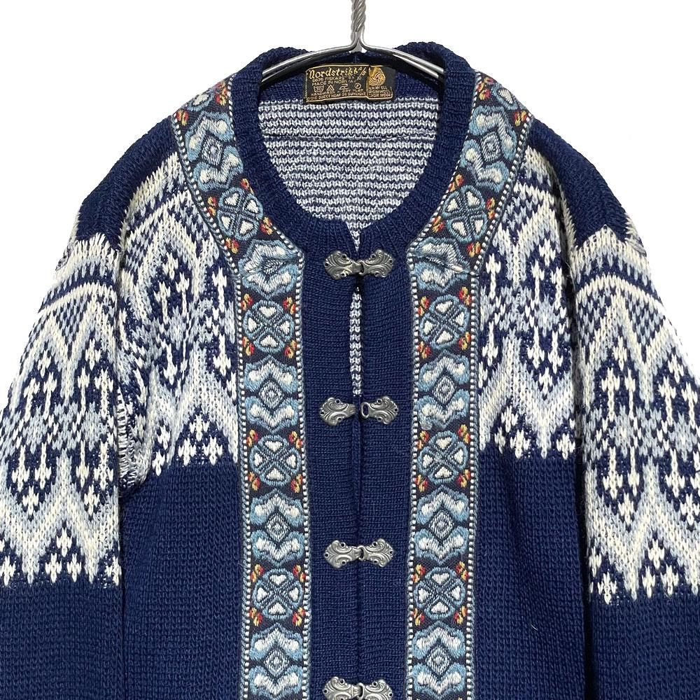 【Nordstrikk - Made In Norway】ヴィンテージ ノルディックカーディガン【1970's-】Vintage Nordic  Sweater