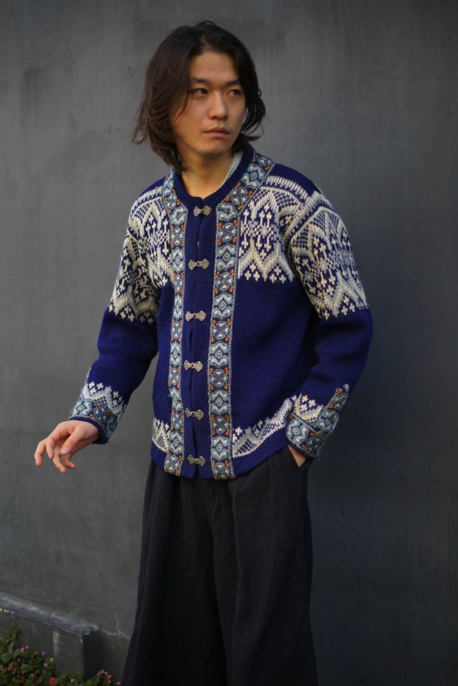 【Nordstrikk - Made In Norway】ヴィンテージ ノルディックカーディガン【1970's-】Vintage Nordic  Sweater