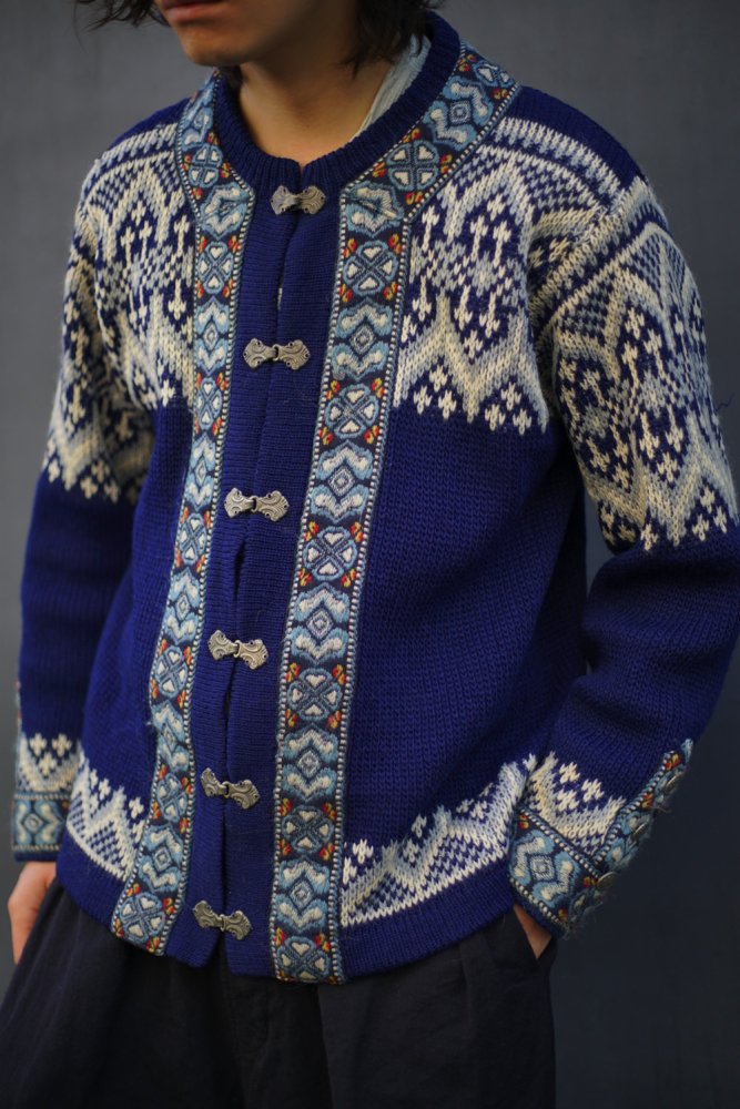 【Nordstrikk - Made In Norway】ヴィンテージ ノルディックカーディガン【1970's-】Vintage Nordic  Sweater