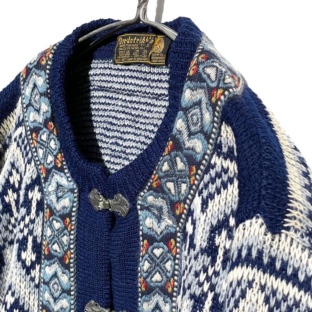 【Nordstrikk - Made In Norway】ヴィンテージ ノルディックカーディガン【1970's-】Vintage Nordic  Sweater