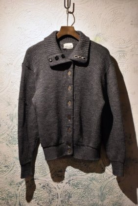 古着 通販　us 1960s high neck wool sweater
