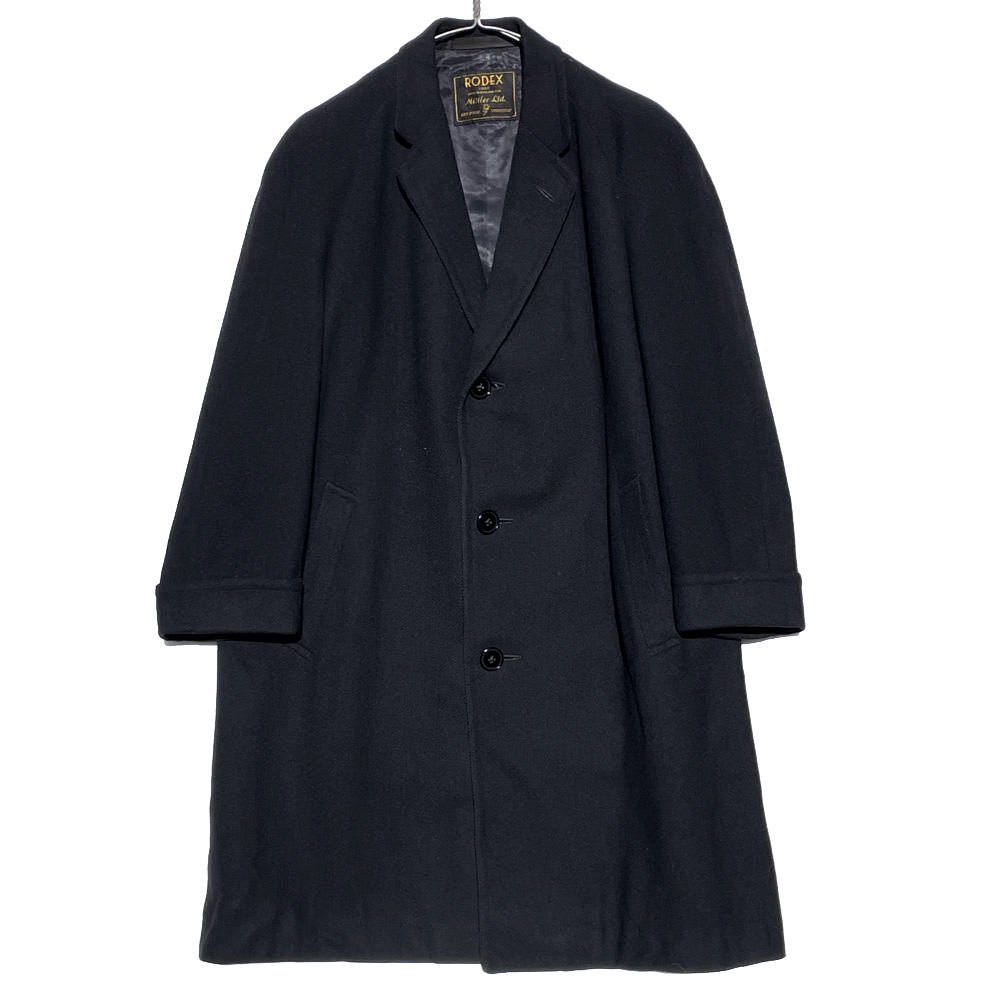 【RODEX - Made In England】ヴィンテージ チェスターフィールド ウールコート【1960's-】Vintage Tailored  Wool Coat