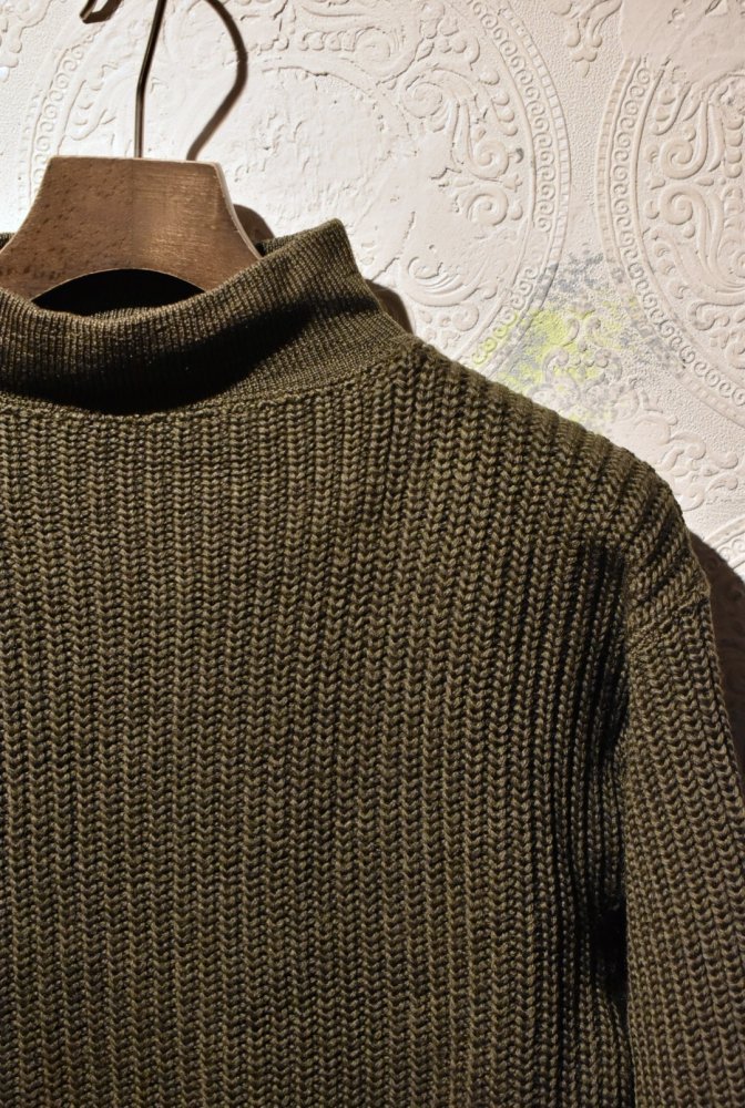 1940s us navy OD gob sweater | RUMHOLE beruf - Online Store 公式