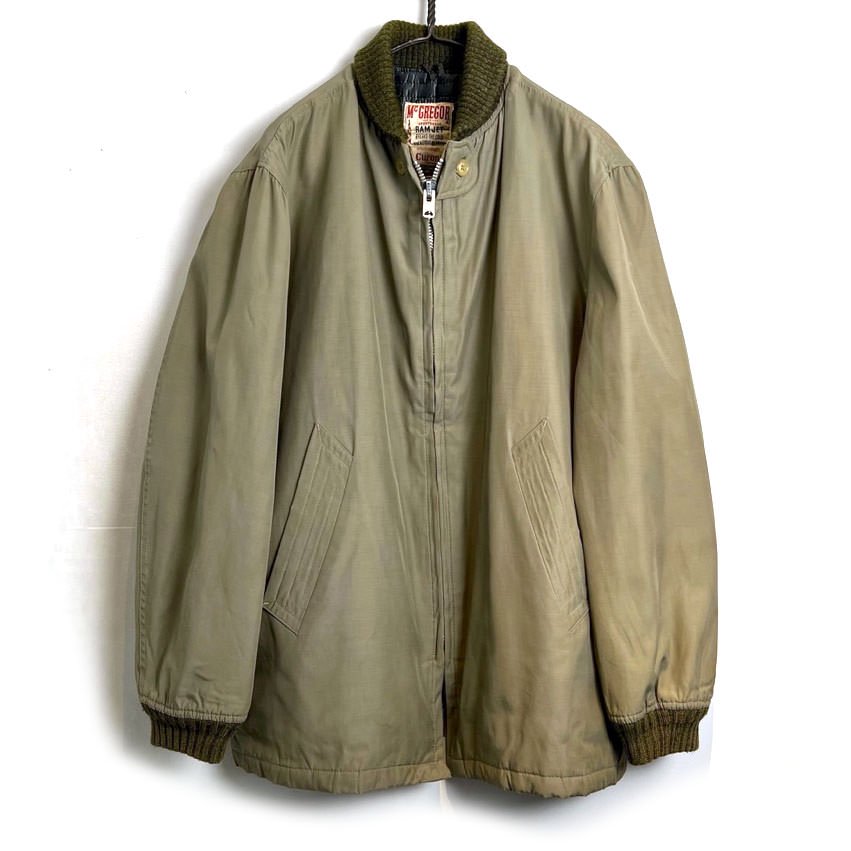 【McGREGOR】ヴィンテージ ジップアップ ファラオジャケット【1960's-】Vintage Car Coat