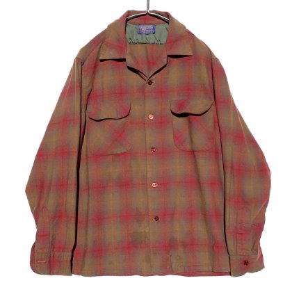  ΡڥɥȥPENDLETONۥơ ץ󥫥顼 륷ġ1960's-Vintage Wool Shirt