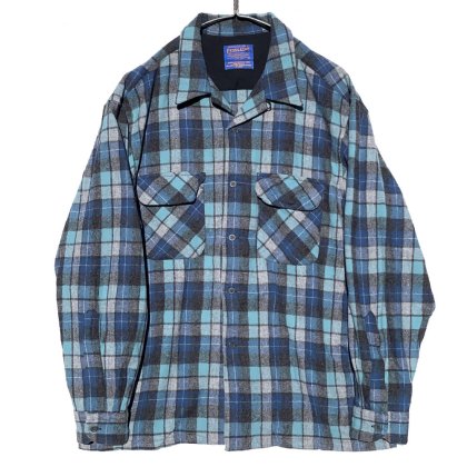 古着 通販　ペンドルトン【PENDLETON】ヴィンテージ オープンカラー ウールシャツ【1990's-】Vintage Wool Shirt