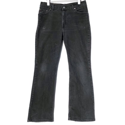  Ρ꡼Х 517 ֥å ȥåLevis 517-0359 Made in USAVintage Black Denim Pants W-31