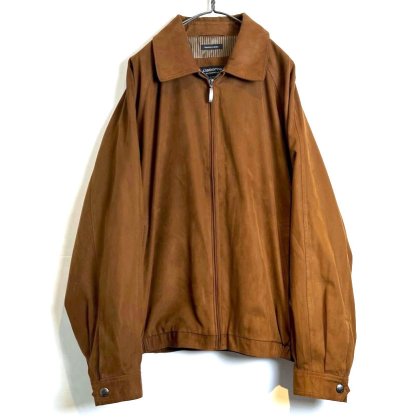  Ρclaiborneۥơ եɥ㥱åȡ1990's-Vintage Fake Suede Jacket