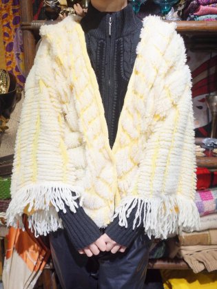  ΡVintage Chenille Rebuild Fringe Jacket