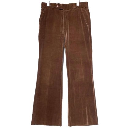  Ρơ ٥ ե쥢ѥġ1970's-Vintage Velour Flare Pants W-33