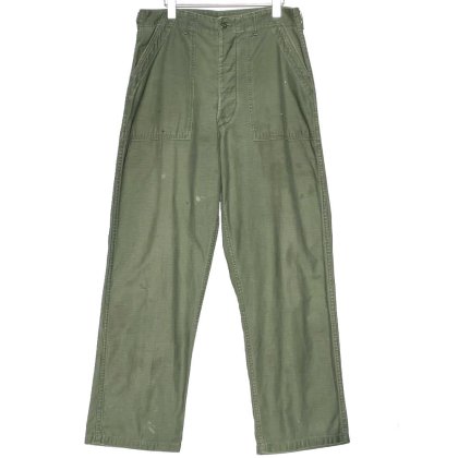  ΡU.S.ARMYۥߥ꥿꡼ եƥѥ ٥ѥġ1960's-Vintage Military Fatigue Pants Utility Trousers W-32