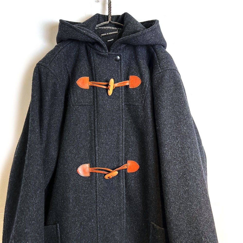 【mulberry street - Made In Romania】ヴィンテージ ダッフルコート【1980's-】Vintage Duffle  Coat