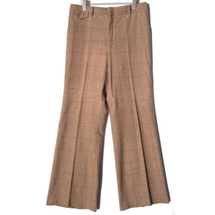  Ρơ ɥڥå  ե쥢ѥġ1970's-Vintage Flare Pants W-32