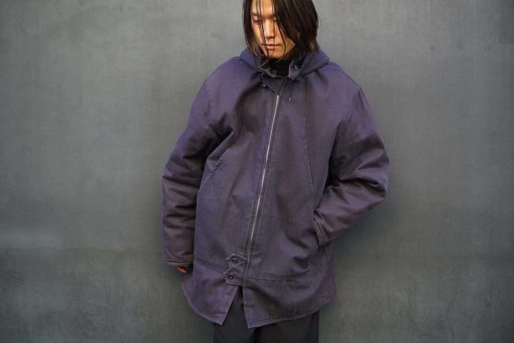 WARK KING ワークジャケット ダックジャケット　80s カナダ製　古着 WORK KING - Made In Canada】ヴィンテージ ファーライニング