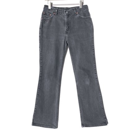  Ρ꡼Х 517 ֥å ȥåLevis 517-0300 Made in USAVintage Black Denim Pants W-30