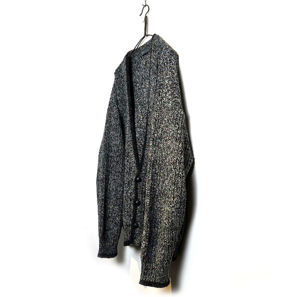 【CHRISTOPHER HAYES】ヴィンテージ ネップ ミックスカラー カーディガン【1980's-】Vintage Nep Mix  Cardigan