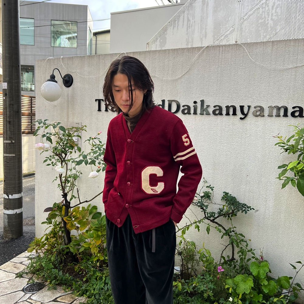 【Sports craft】ヴィンテージ レタードカーディガン【1950's-】Vintage Lettered Cardigan