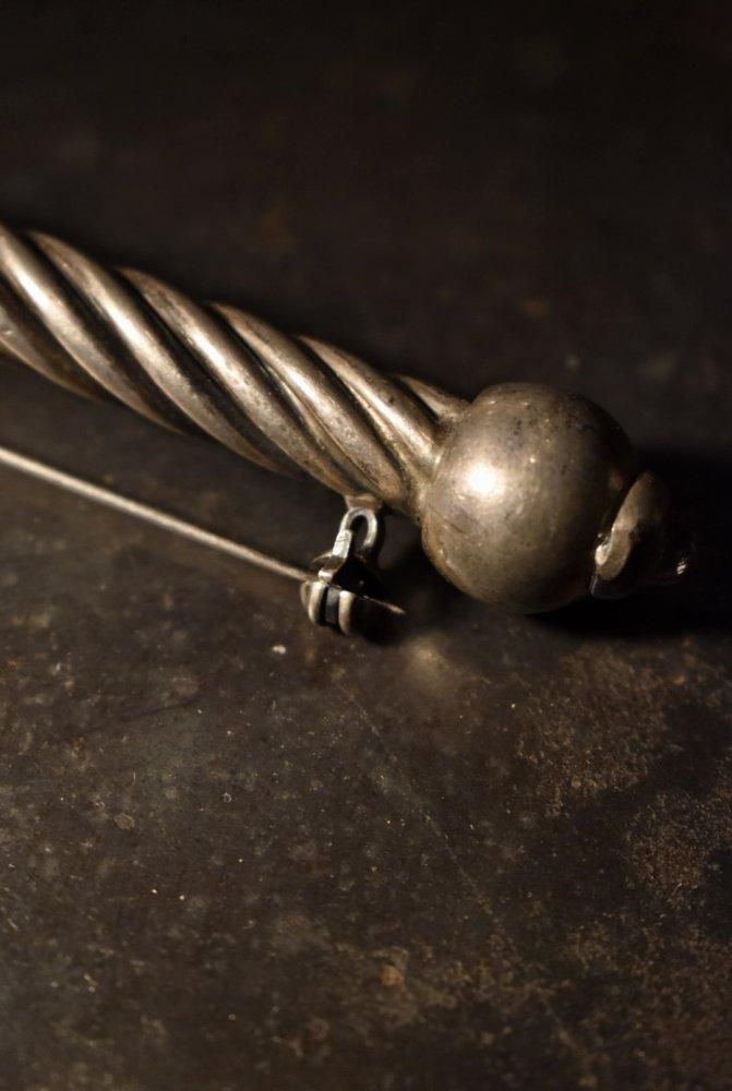 ヴィンテージ シルバー アメジスト ブローチ [ sterling silver 925