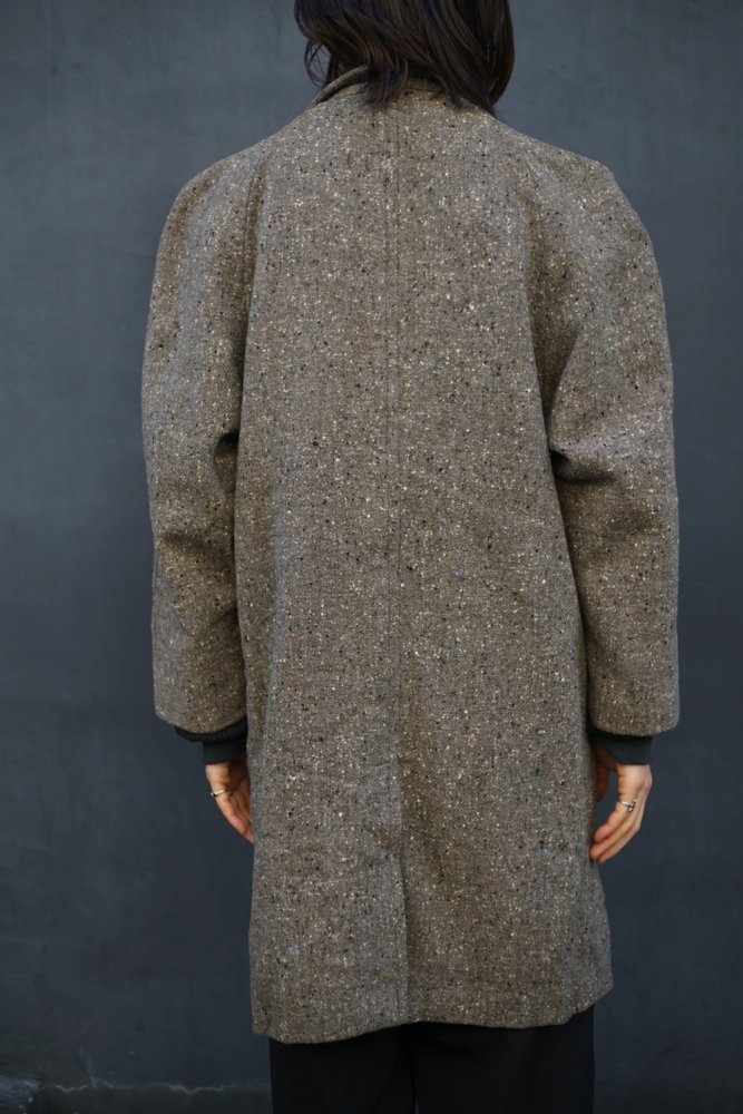 ヴィンテージ ネップ ツイード テーラード ウールコート【1950's-】Vintage Wool Coat