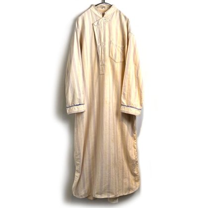 古着 通販　【Slumber King】ヴィンテージ スリーピングシャツ グランパシャツ【20's~30's】Vintage Pullover Long Sleeping Shirt