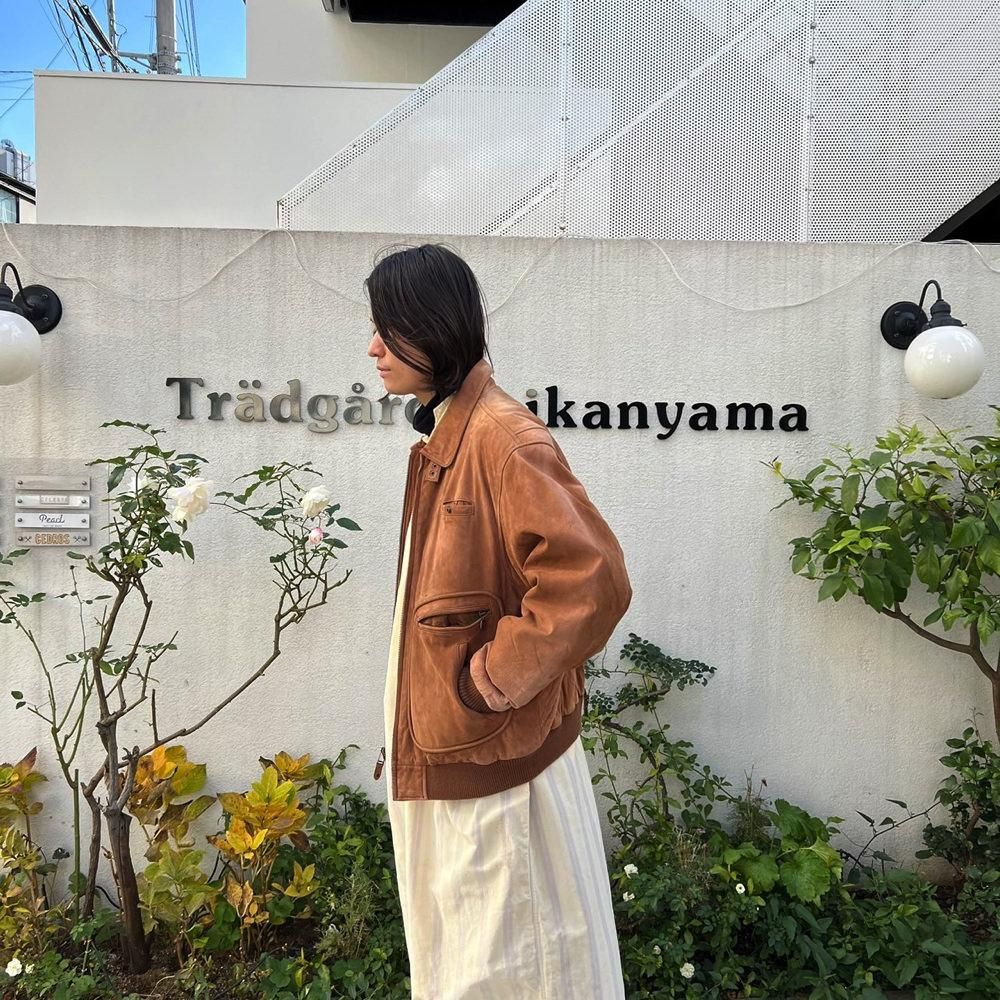 MIXED BLUES】ヴィンテージ ヌバックレザージャケット【1990's