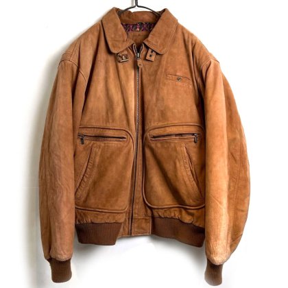  ΡMIXED BLUESۥơ ̥Хå쥶㥱åȡ1990's-Vintage Nubuck Leather Jacket